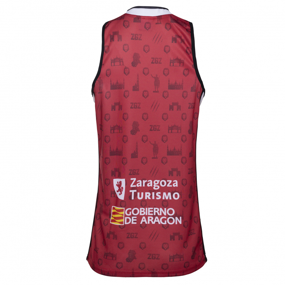 CAMISETA OFICIAL EUROLEAGUE WOMEN ROJA 24-25