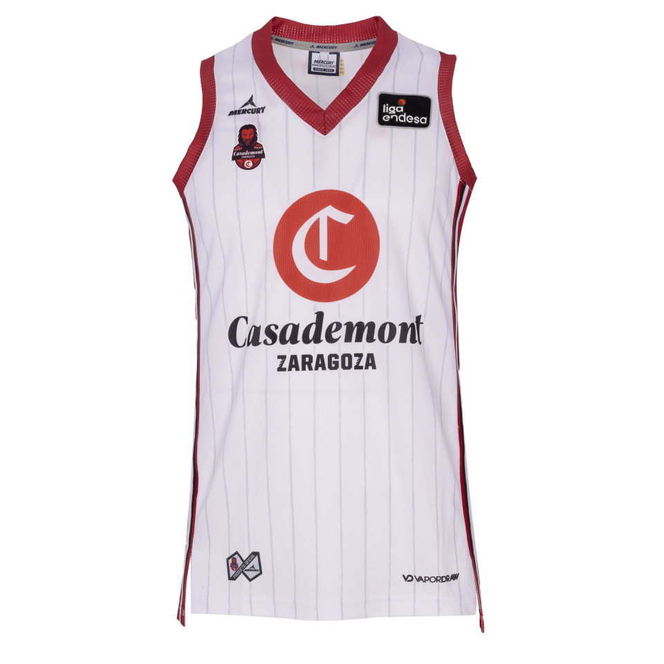 CAMISETA OFICIAL DE JUEGO BLANCA ACB 25-26