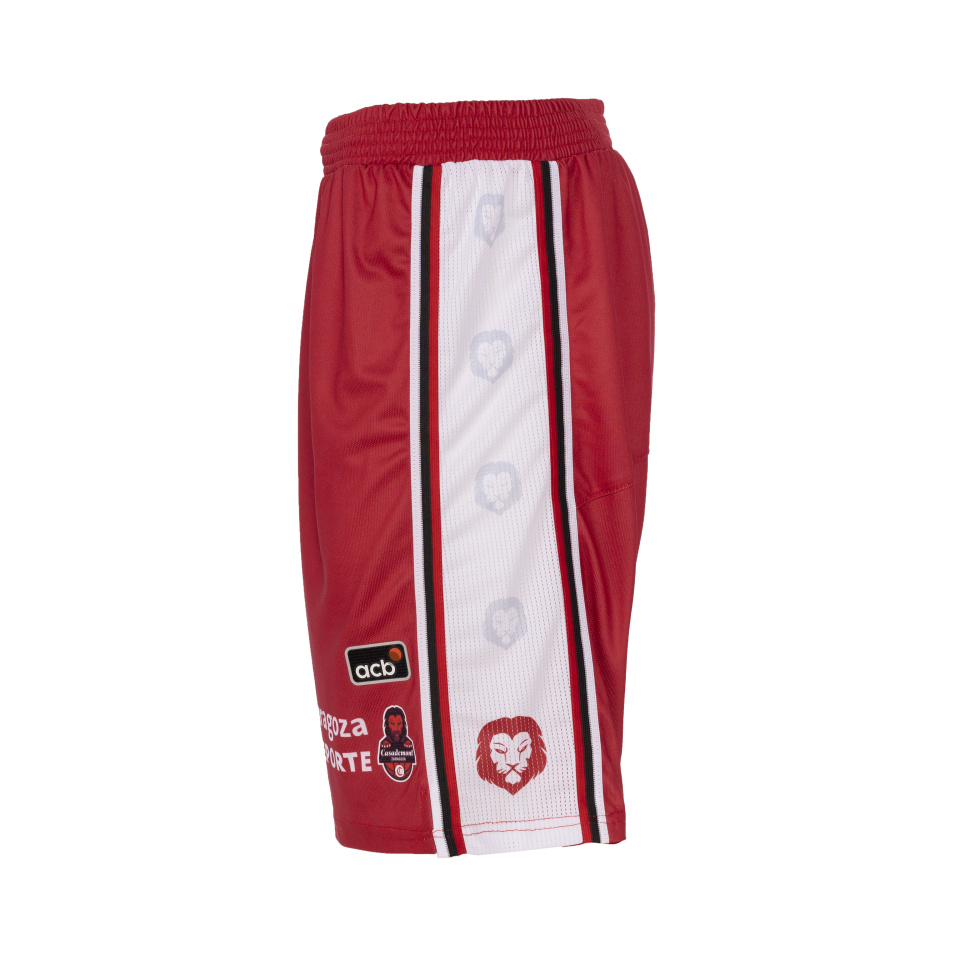 PANTALÓN OFICIAL DE JUEGO ROJO ACB 25-26