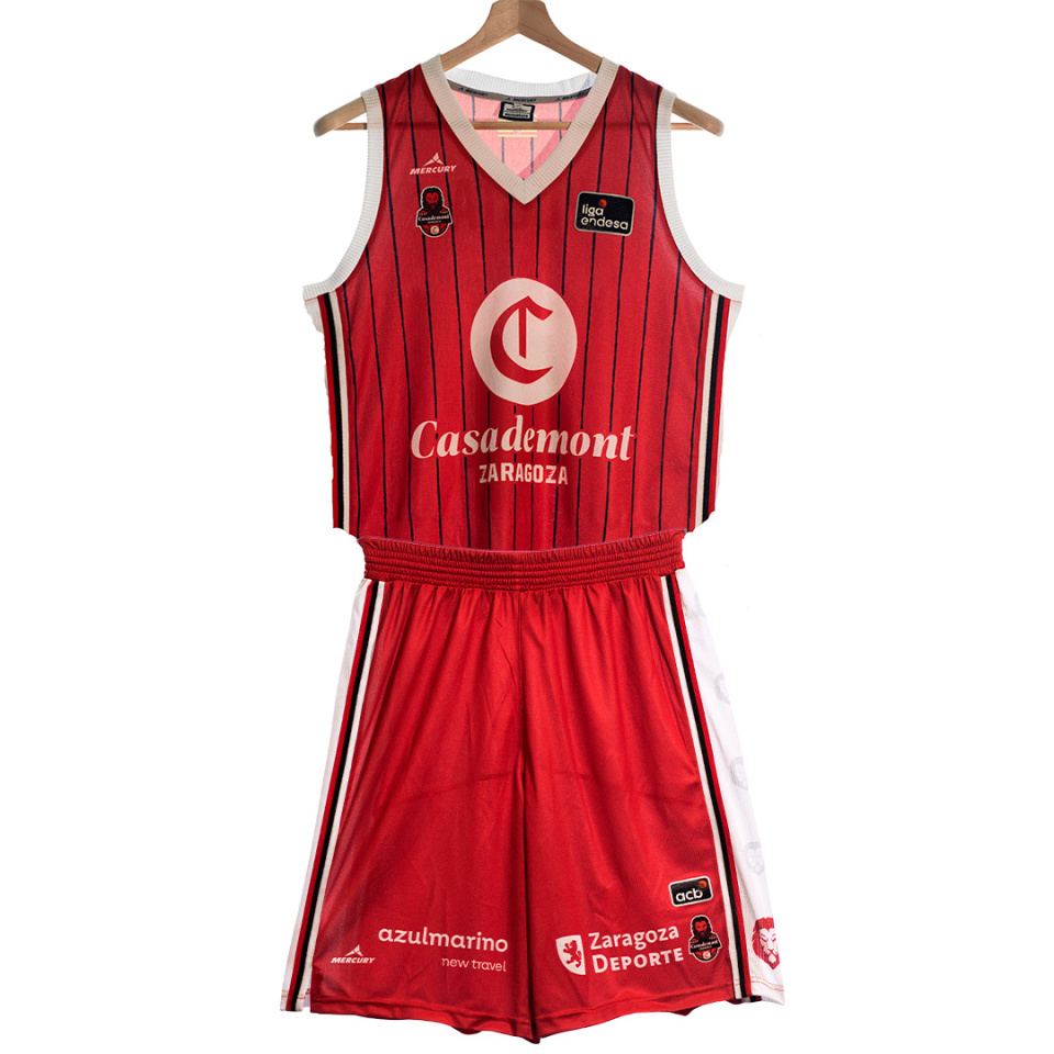 EQUIPACIÓN INFANTIL ROJA ACB 25-26