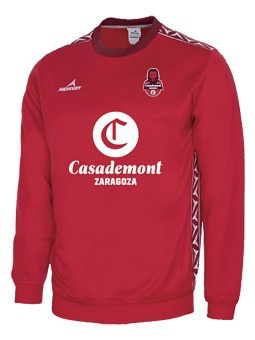 SUDADERA OFICIAL ROJA 25-26