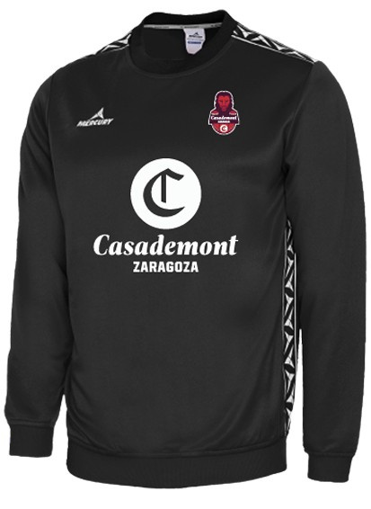 SUDADERA OFICIAL NEGRA 25-26