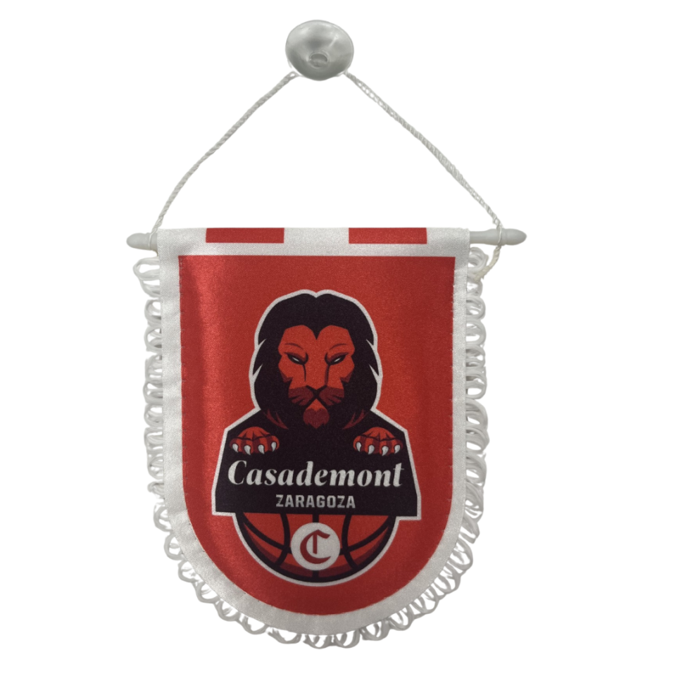 BANDERÍN PEQUEÑO ESCUDO CASADEMONT ZARAGOZA