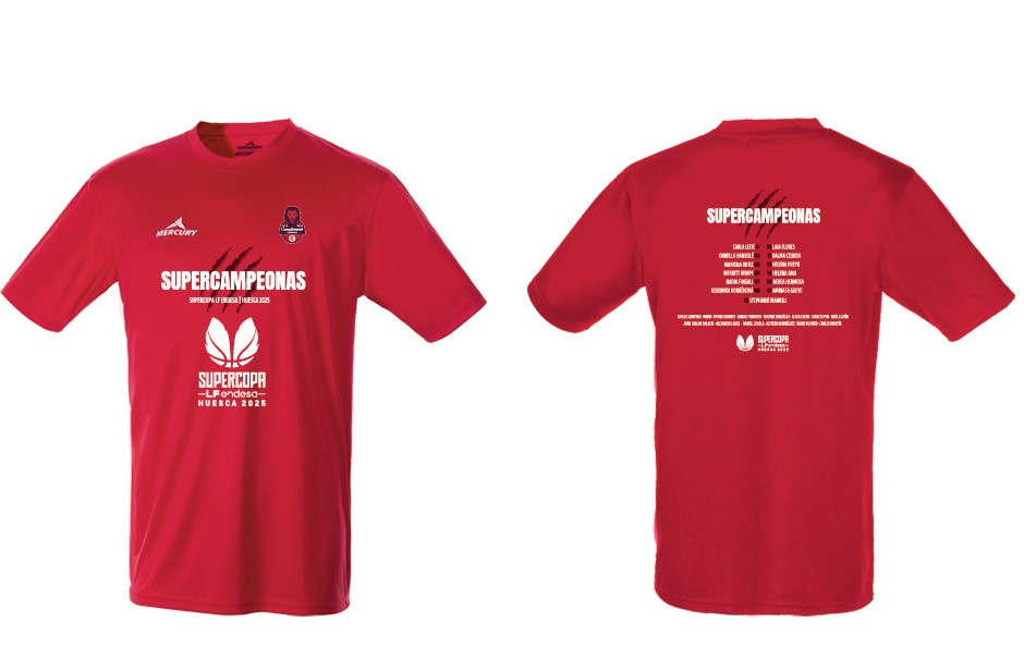 CAMISETA SUPERCAMPEONAS SUPERCOPA 2025