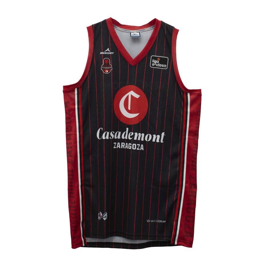 CAMISETA OFICIAL DE JUEGO NEGRA ACB 25-26
