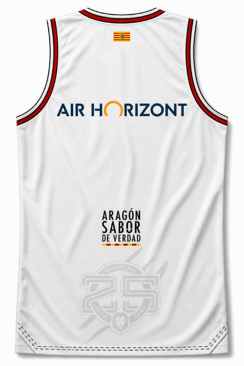 CAMISETA OFICIAL DE JUEGO BLANCA ACB 26-27