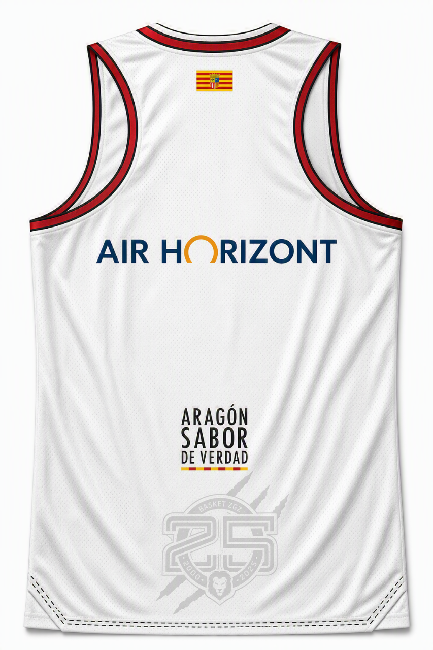 CAMISETA OFICIAL DE JUEGO BLANCA FEMENINA 26-27