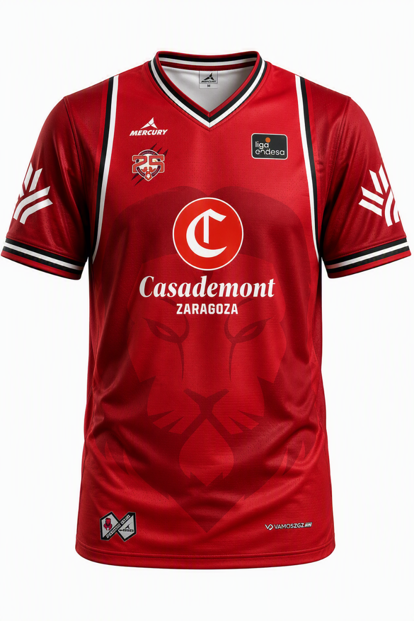 CAMISETA OFICIAL ACB DE MANGA CORTA 26-27 