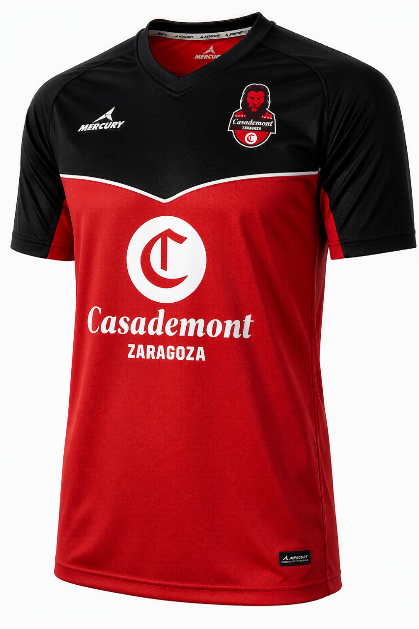 CAMISETA DE ENTRENAMIENTO ROJO-NEGRO 26-27 