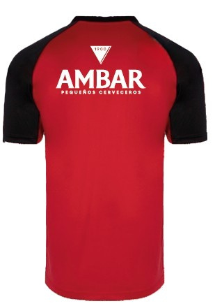 CAMISETA DE ENTRENAMIENTO ROJO-NEGRO 26-27 