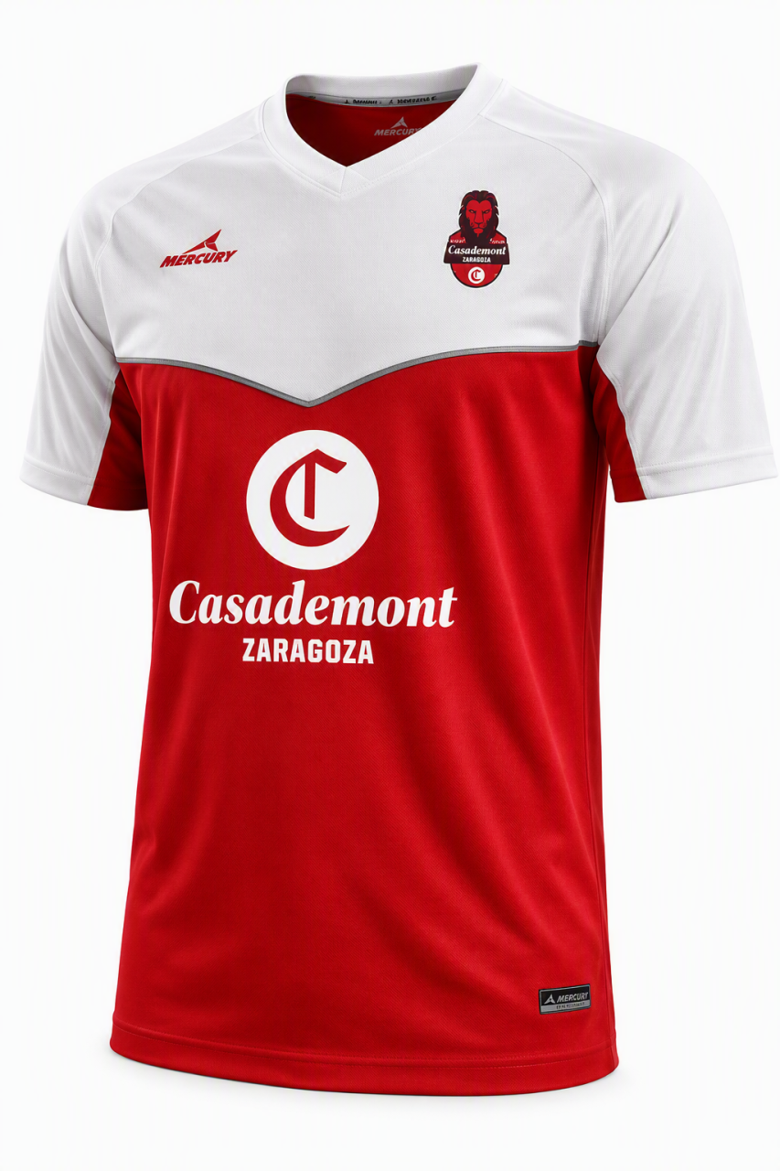 CAMISETA DE ENTRENAMIENTO ROJO-BLANCO 26-27