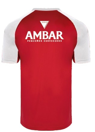 CAMISETA DE ENTRENAMIENTO ROJO-BLANCO 26-27